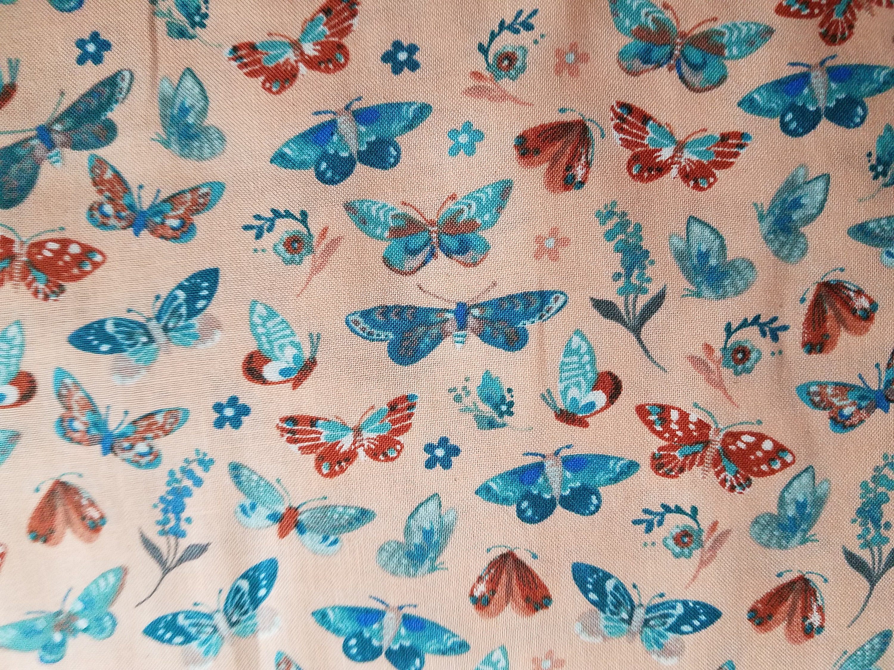 Butterfly Cotton Fabric