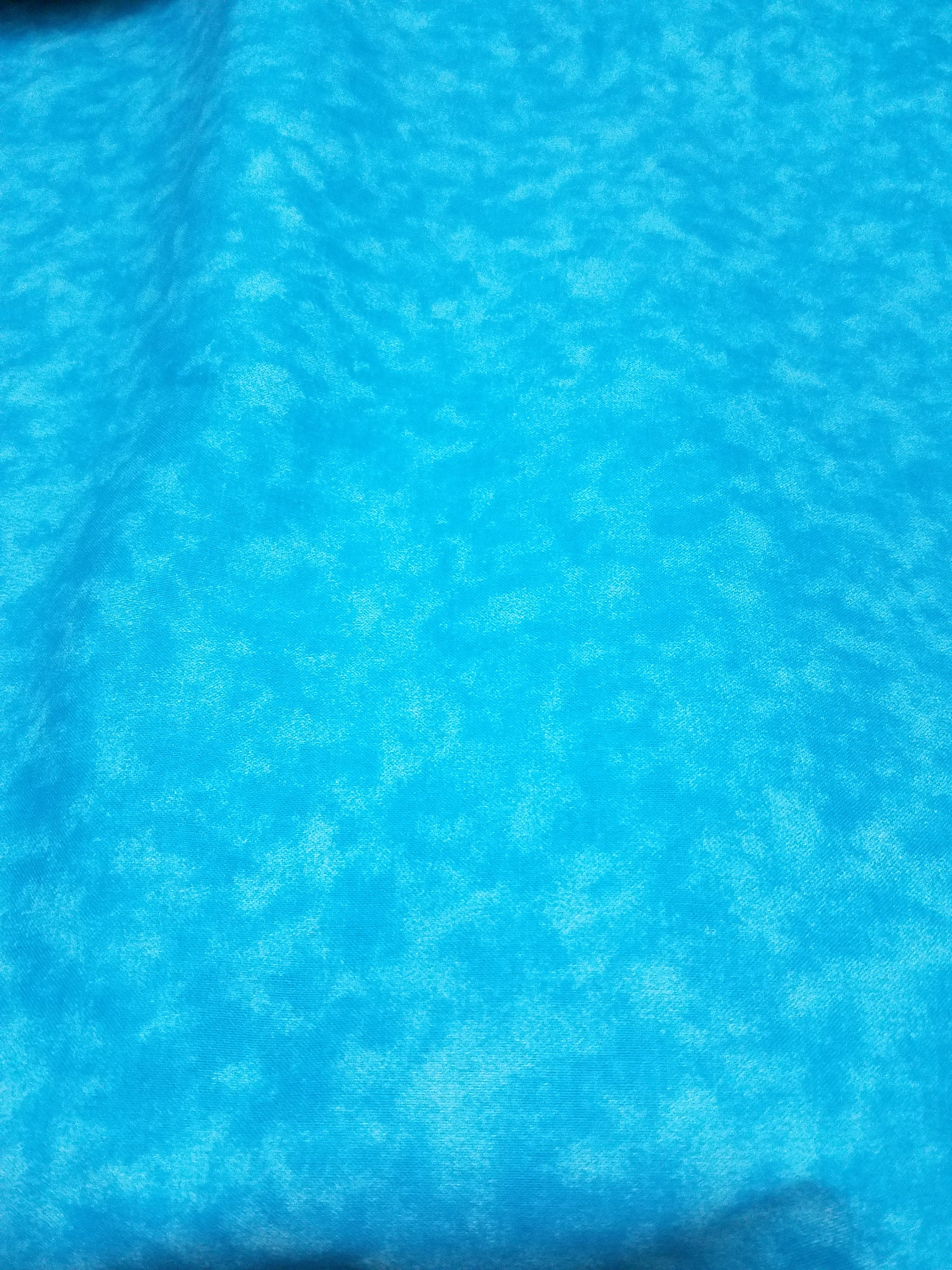 Cotton Turquoise Fabric, fabric by the yard, Turquoise quilt fabric