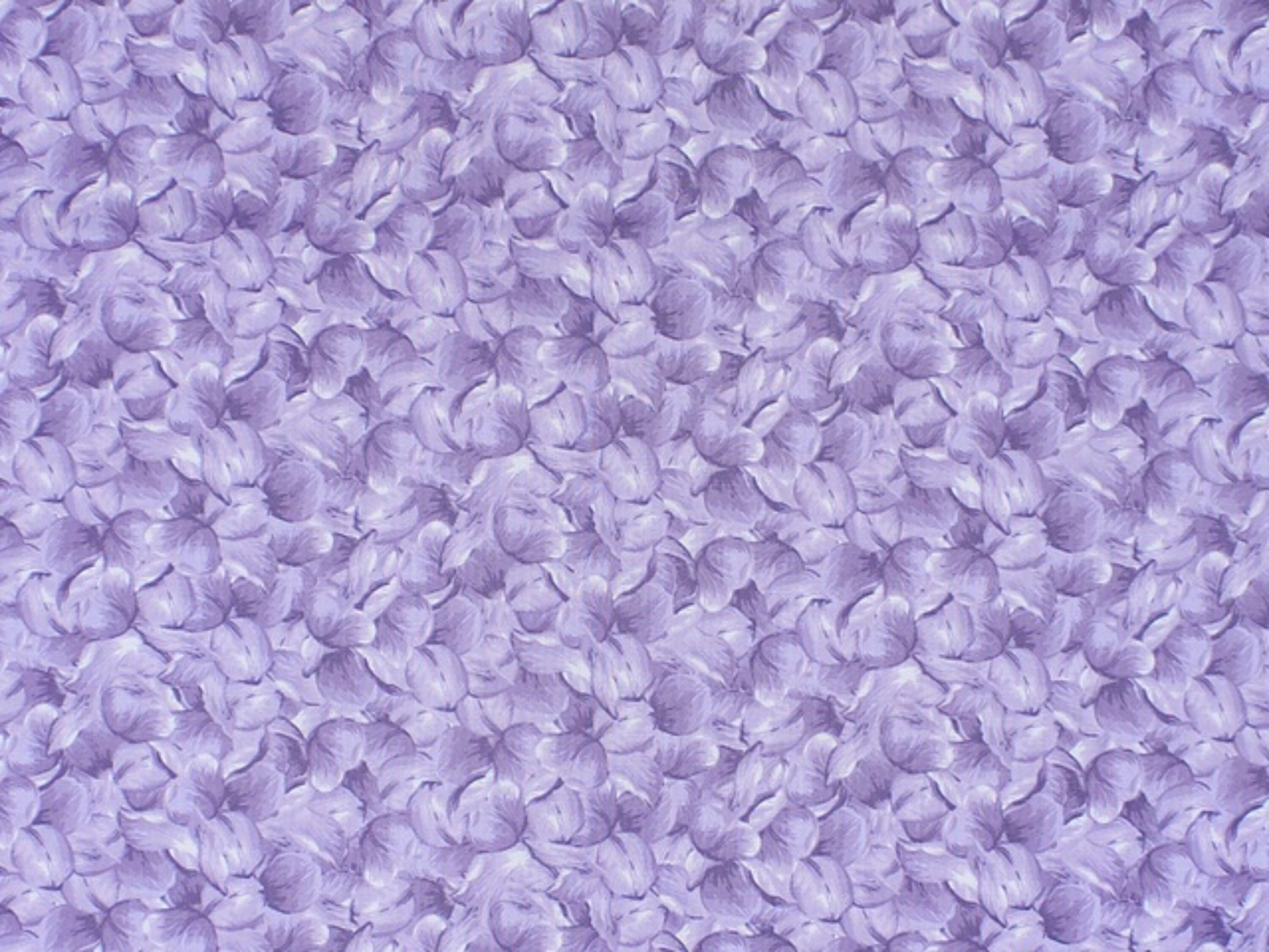 Purple Floral Fabric Purple Floral Cotton Purple Floral Etsy