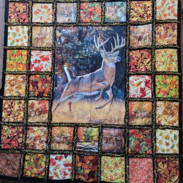Wildlife Quilt Etsy