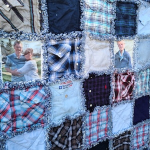 Custom Memory Quilts – Handcrafted from Loved Ones’ Clothing
