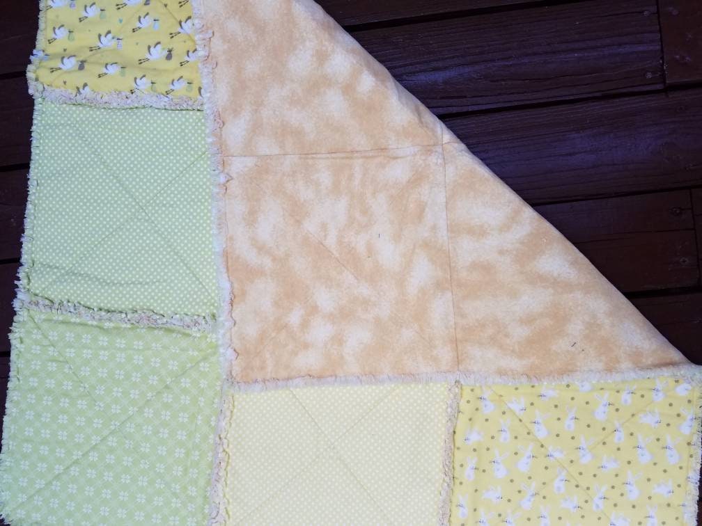 Vintage Style Baby Quilt
