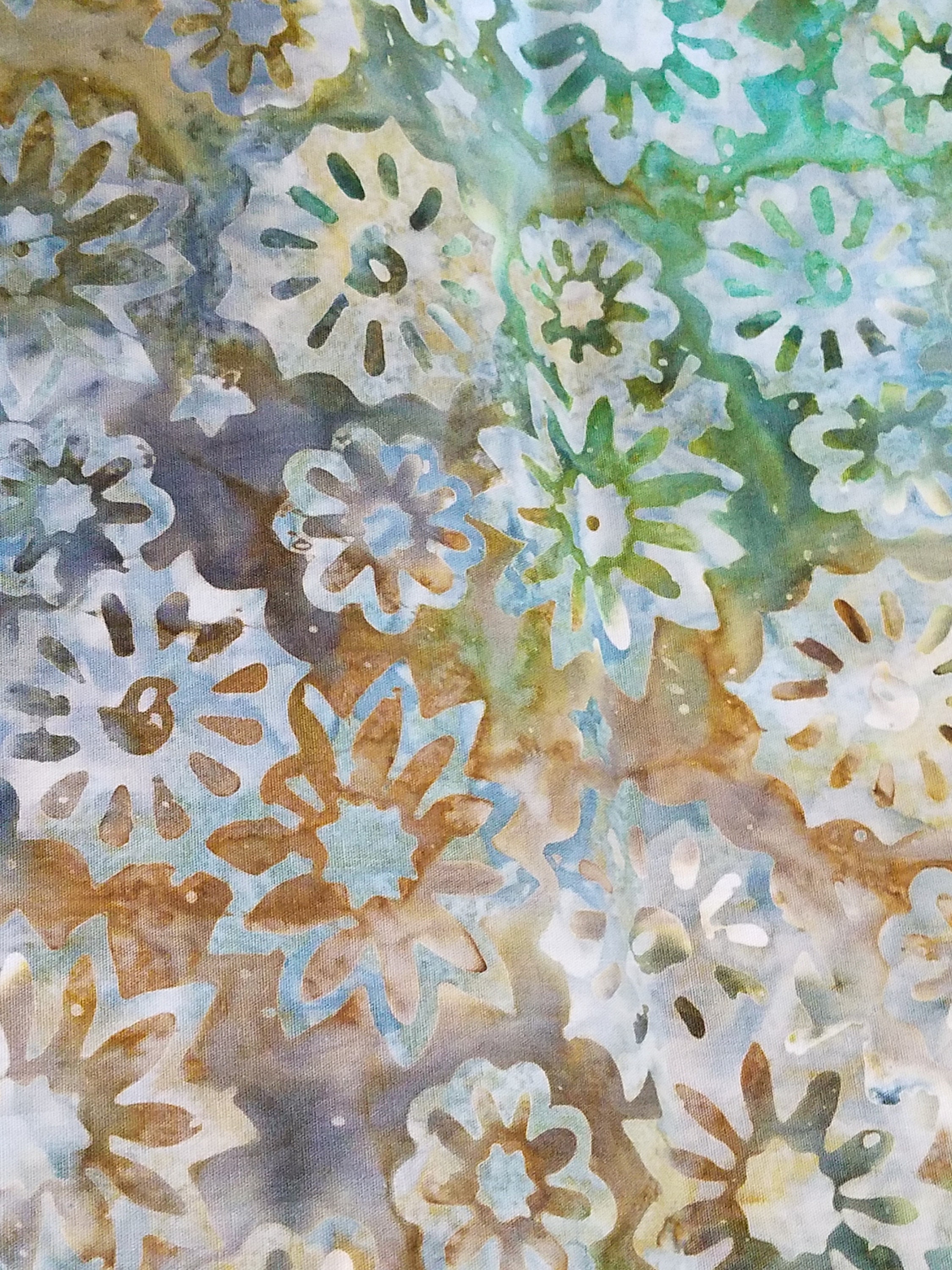 Cotton Batik Fabric, Fabric by the yard