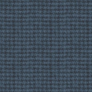 Navy Blue Flannel Fabric, Houndstooth Cotton from Maywood Studios