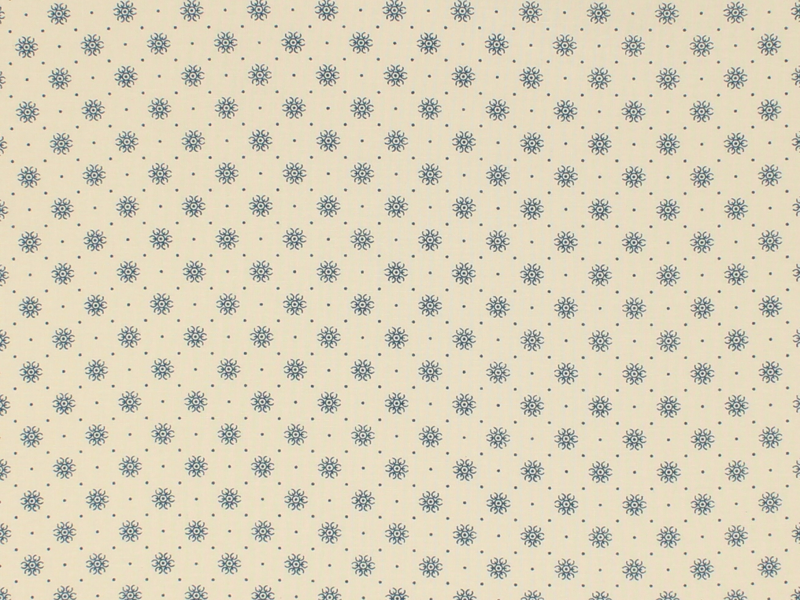 Vintage Style Floral Cotton Fabric