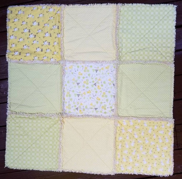 Vintage Style Baby Quilt