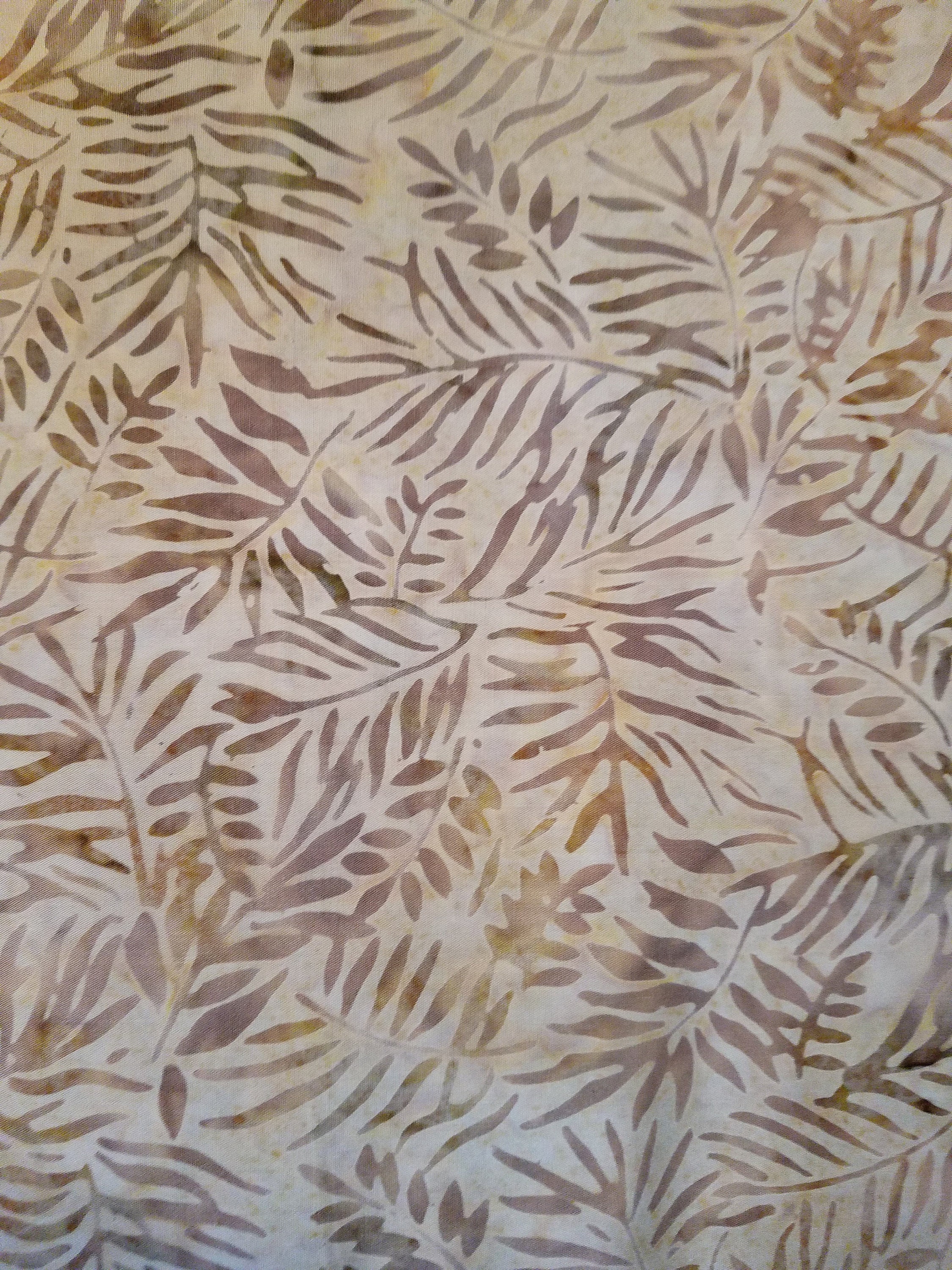 Beige Batik Fabric