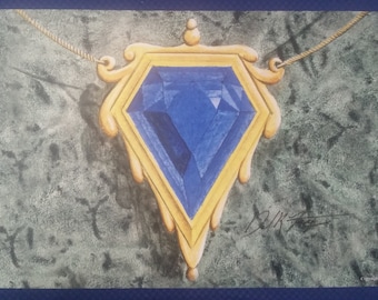 Mox Dragon Play Mat Signed by Dan Frazier MTG Magic the