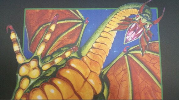 メリッサ・ベンソンのサイン入りシヴァン・ドラゴンプレイマット