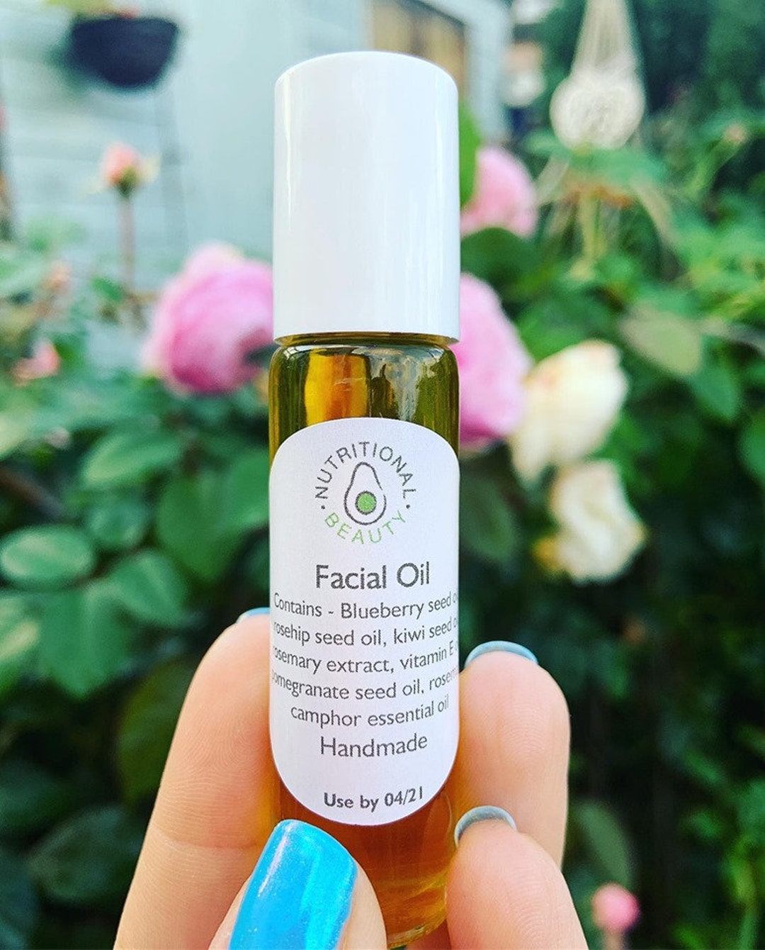 Organic Facial Oil, Antiaging Face Oil, Rosehip Seed Oil, Rosemary Etsy