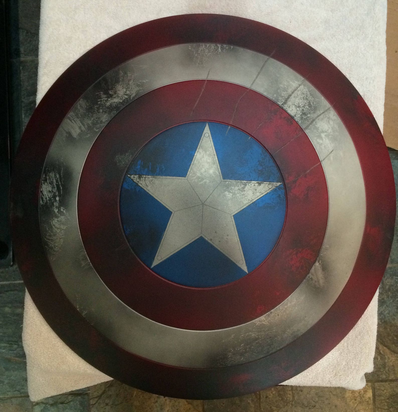 captain america legend shield
