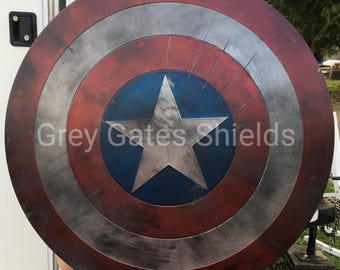MCUキャプテン・アメリカのシールドが破損 - Etsy 日本