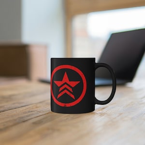Mass Effect N7 Renegade 11oz Black Mug
