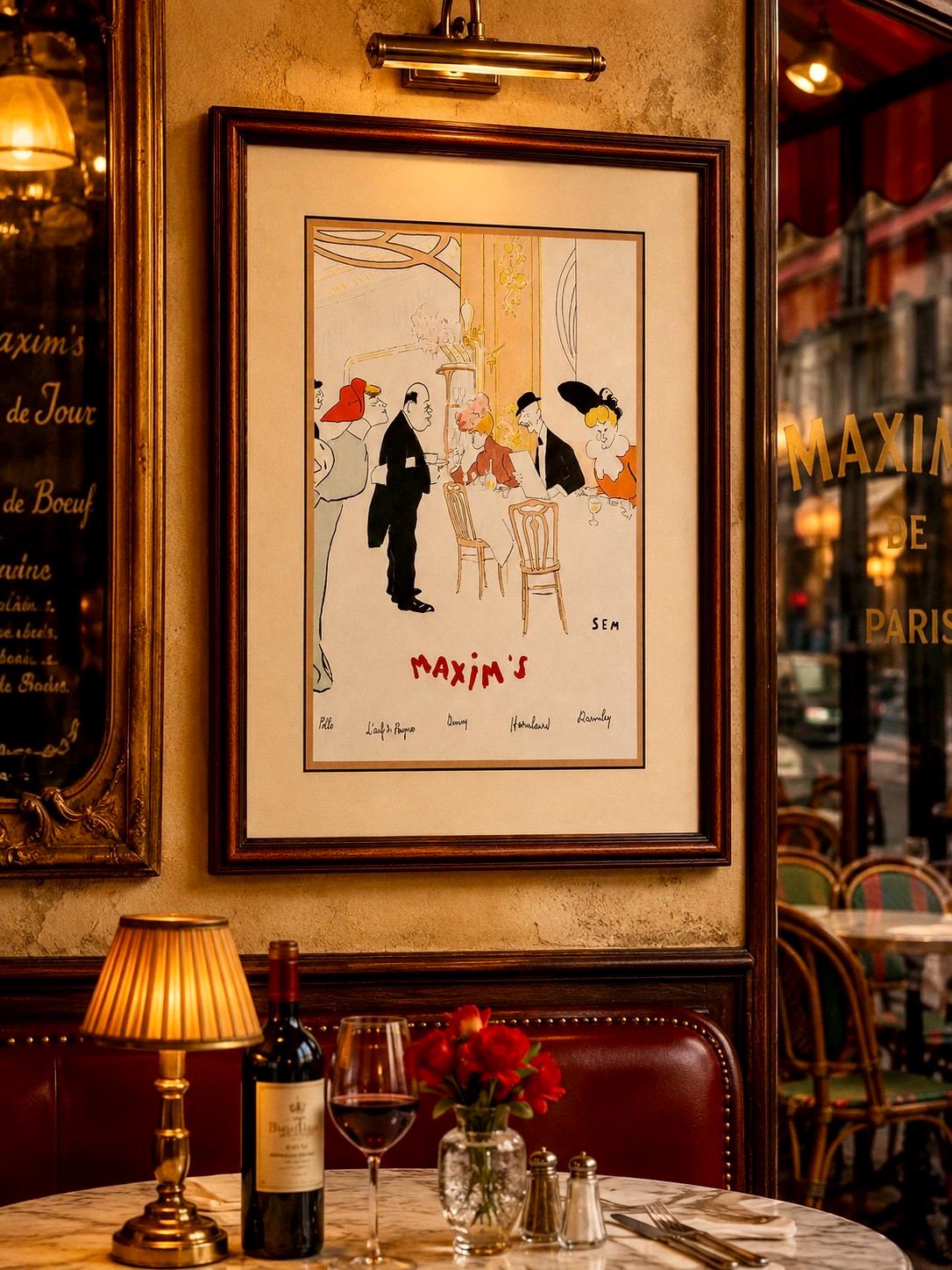 Maxim's Paris - Etsy