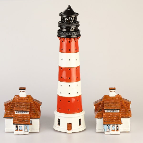 Lighthouse Candle Holder Etsy
