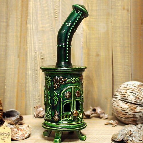 Ceramic House Incense Holder Art Home Decor Item. Handmade Etsy