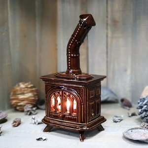 Handmade Candle Holder Home Deco Stove tule. - Etsy