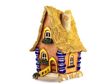 Portacandele in ceramica fatto a mano, Portacandele per oli aromatici, Portacandele in miniatura, Regalo di compleanno, Decorazione per la casa, Portacandele, Regali per la festa della mamma