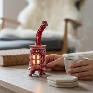Porte-bougies chauffe-plat en céramique faits main, cadeaux uniques faits main.