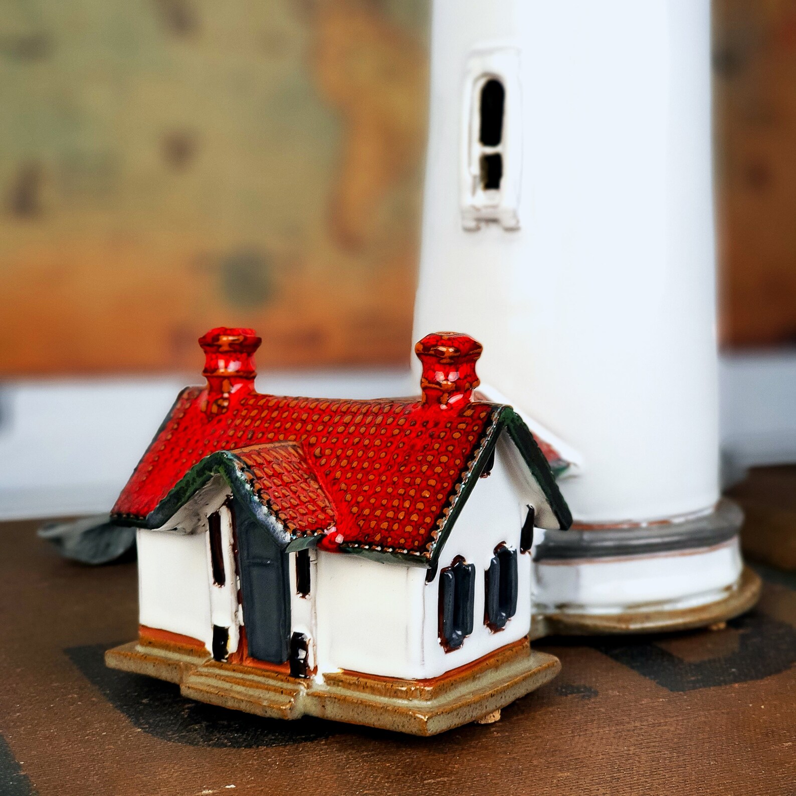 Pigeon Point lighthouse candle holder original handmade Etsy