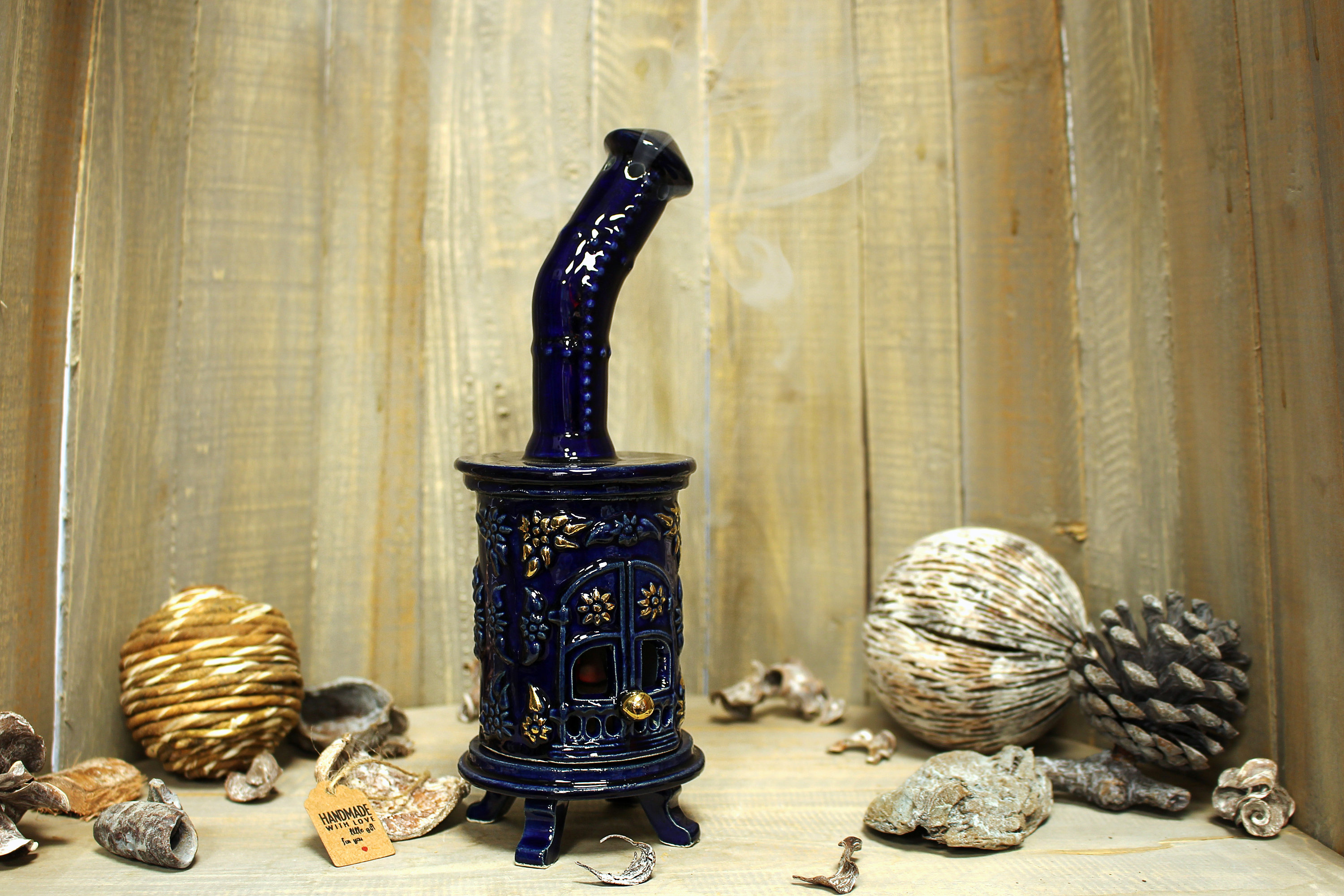 Incense Holder Art Home Decor Item Unique Handmade Ceramic Etsy