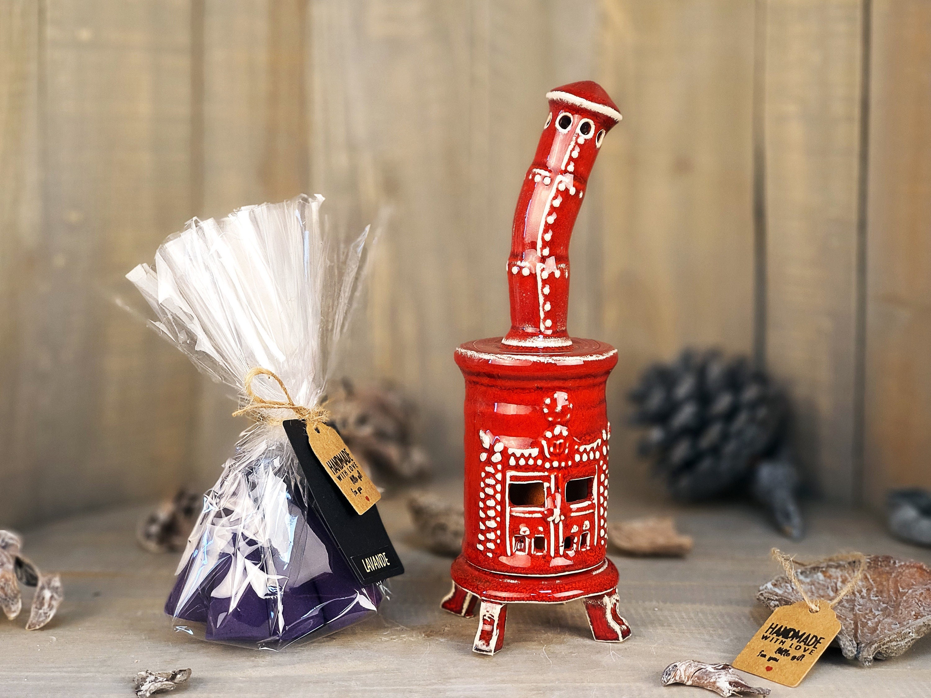 Ceramic Handmade Incense Holder Art Home Decoration Small Stove