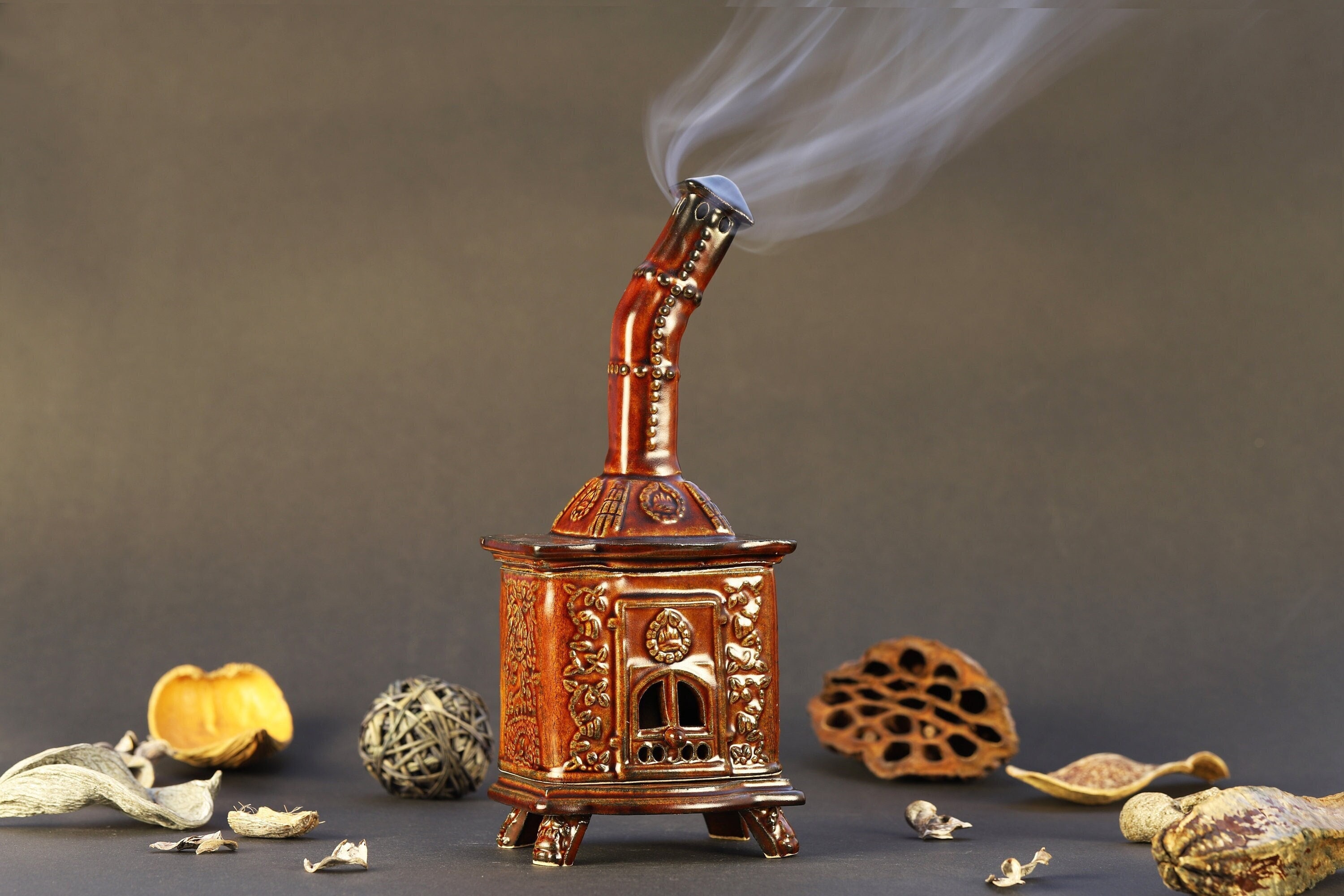 Incense Cone Burner | Home Decor | Ceramic Housewarming Gift