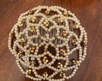 KIPPAH yarmulkes JUDAICA - High Holidays - Beaded Kippah - Women Kippah - Yarmulke For Women - Bat Mitzvah - Head Covering - Fancy Kippah