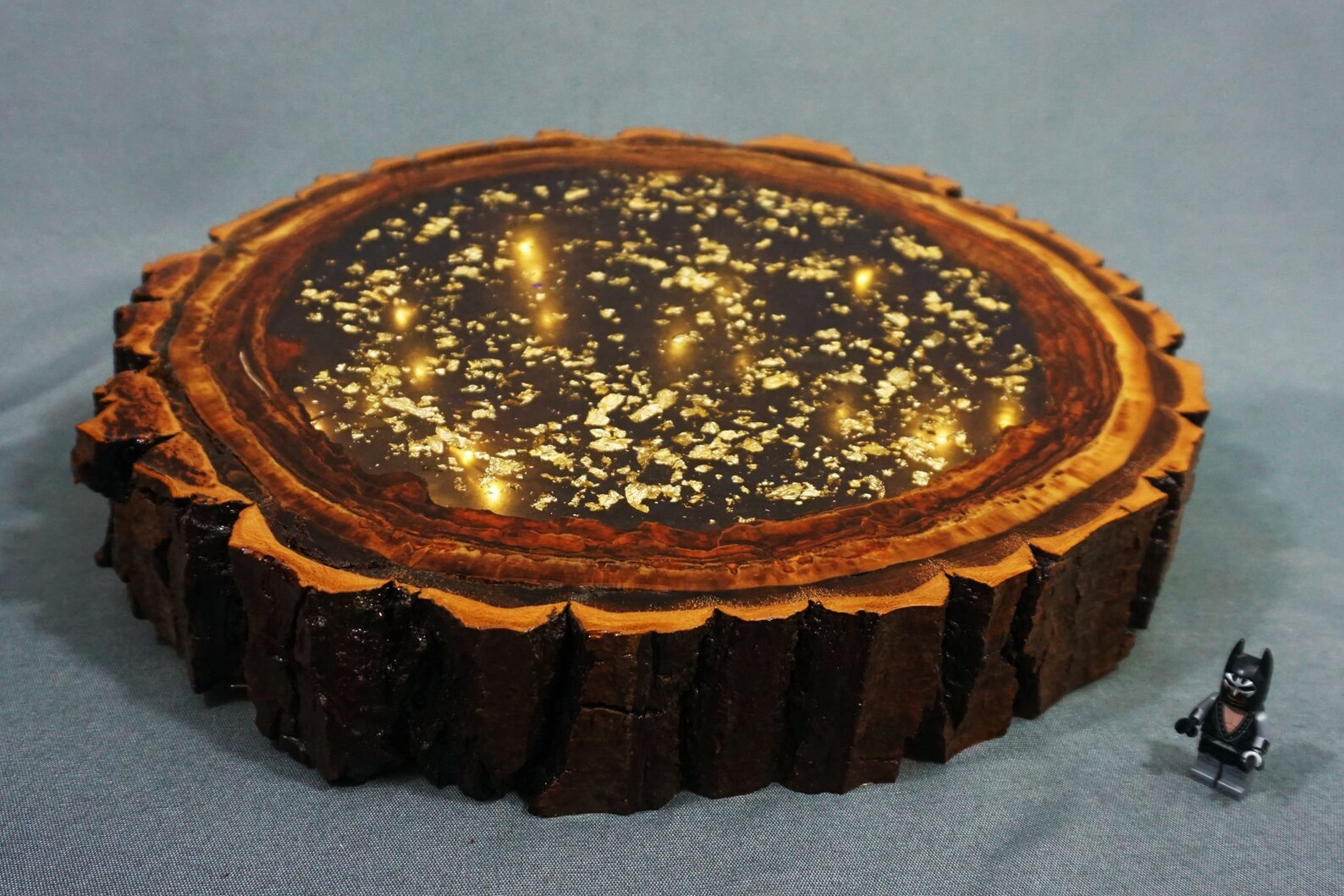 Epoxy Wood Cookie Decor Centerpiece Etsy