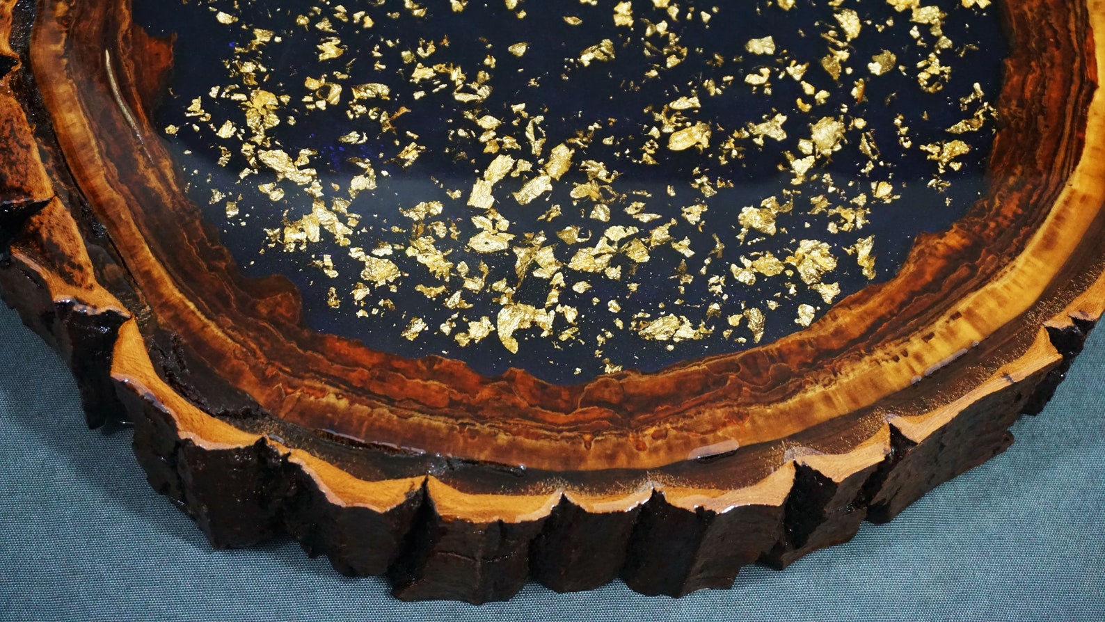 Epoxy Wood Cookie Decor Centerpiece Etsy