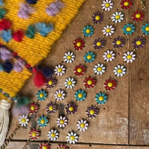Stainless flower bracelet bohemian