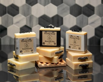 Jabón de miel para hombres