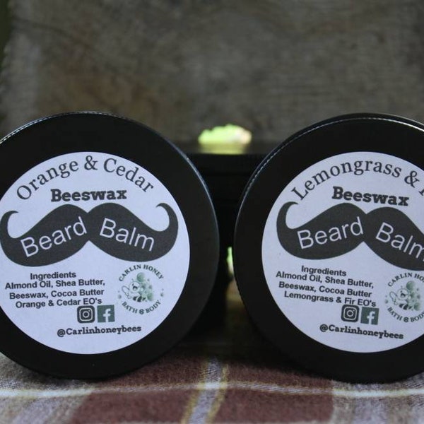 Beeswax Beard Balm