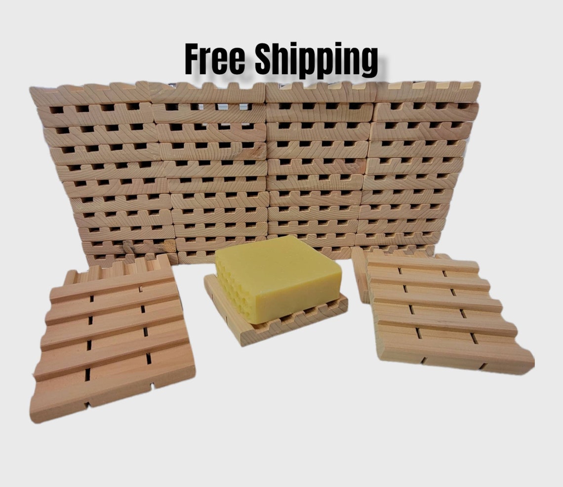 Bulk Cedar Soap Dishes / Wholesale / Soap Savers / Soap Holder Etsy