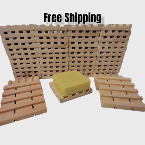Bulk Cedar Soap Dishes / Wholesale / Soap Savers / Soap Holder Etsy