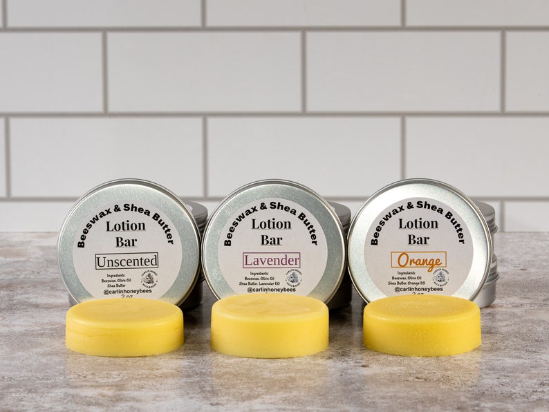 Beeswax Lotion Bar image 1