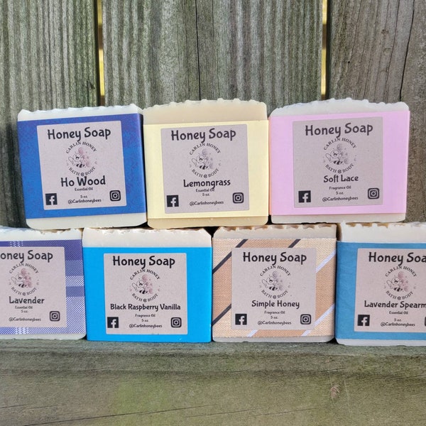 Handmade Honey Soap