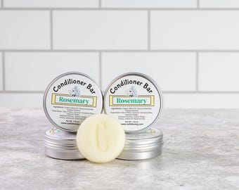 Conditioner Bar with Raw Honey - Solid Natural Plastic Free Hair Care Handmade Ohio