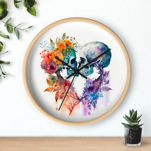 Skeleton Wall Clock