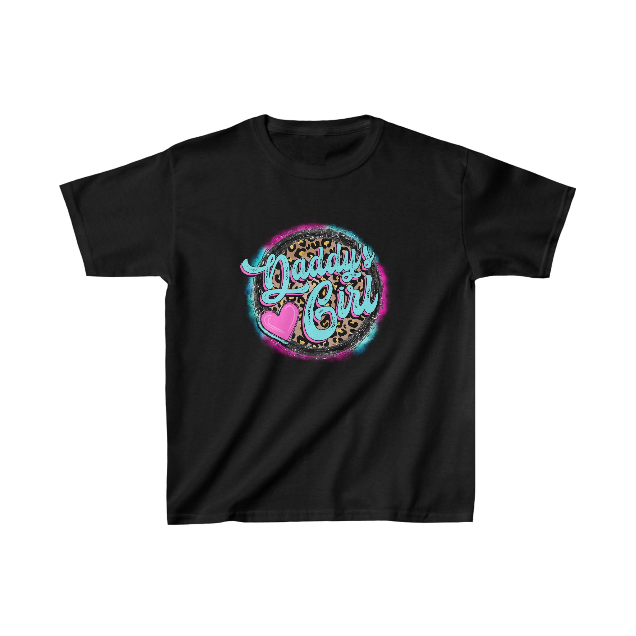 Basic Daddy's Girl Crewneck in Black