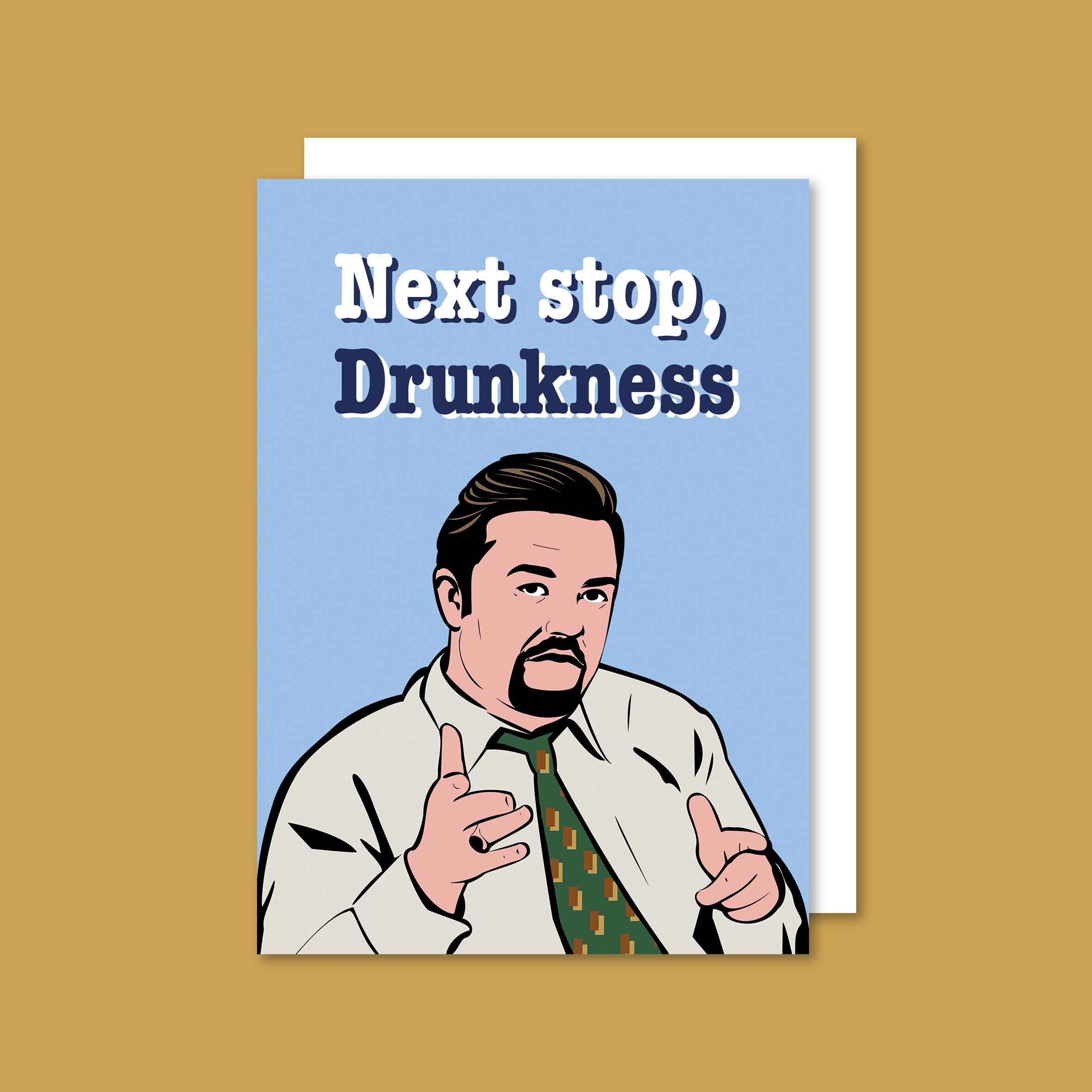 David Brent the Office Birthday Drunk Card - Etsy, image size:2362x2362