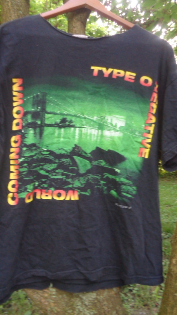 Vintage Type O Negative World Coming Down shirt/ B