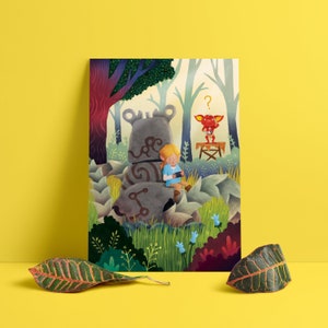 Legend of Zelda: Breath of the Wild - Art Poster - A4 en A3 - Hoge kwaliteit gicleeprint - Geweldig cadeau voor Zelda- en Nintendo-fans