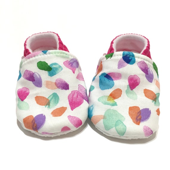 blush baby shoes