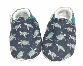 TURTLE BABY SHOES