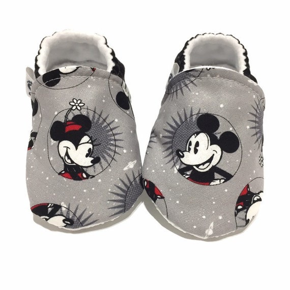 mickey mouse baby shoes