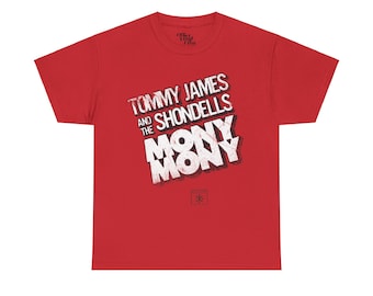 Vintage Tommy James en de Shondells - Mony Mony-T-shirt