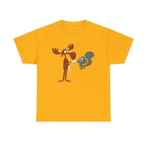 Rocky y Bullwinkle: estilo desgastado auténtico