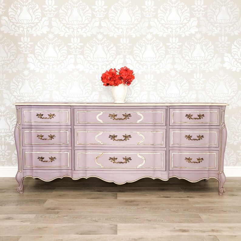 Upcycled Furniture / Upcycled Sideboard / Nursery Furniture / Etsy