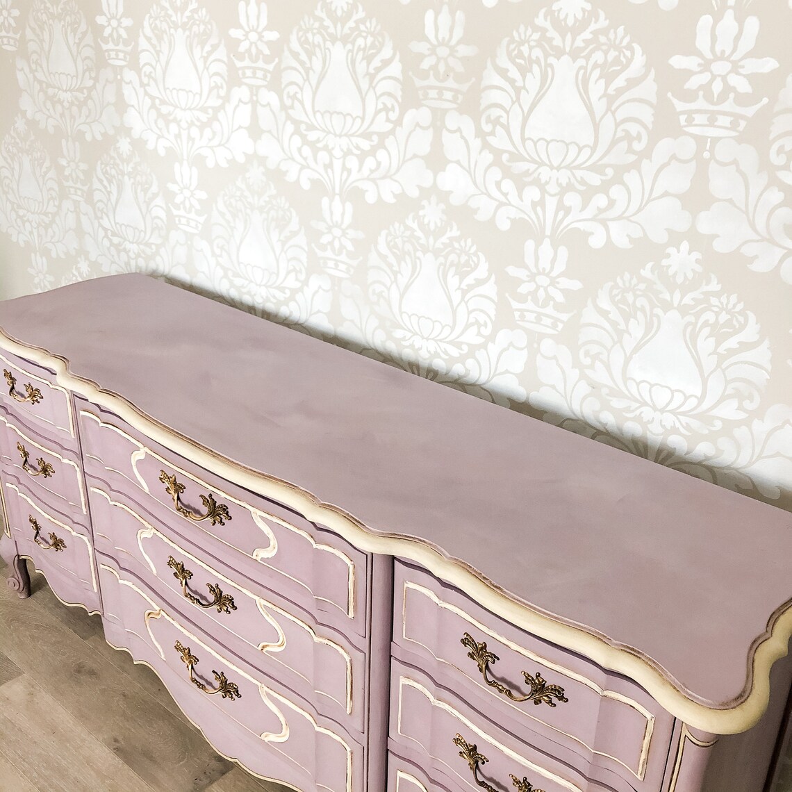 Upcycled Furniture / Upcycled Sideboard / Nursery Furniture / Etsy